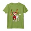 Jack Russell Renna Natale Maglietta - Camicia con Renna Jack Russell Terrier - Ideale per gli Amanti dei Cani a Natale