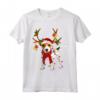 Jack Russell Renna Natale Maglietta - Camicia con Renna Jack Russell Terrier - Ideale per gli Amanti dei Cani a Natale
