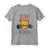 No Pain No Pizza - Divertente Maglietta Motivazionale per Palestra e Amanti della Pizza - Ideale per Bodybuilding e Powerlifting
