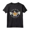 HapTiger Hercules Training Like a Demigod Maglietta - Funny Workout Tee for Men, Women, Boys, Girls