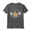 HapTiger Hercules Training Like a Demigod Maglietta - Funny Workout Tee for Men, Women, Boys, Girls