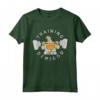 HapTiger Hercules Training Like a Demigod Maglietta - Funny Workout Tee for Men, Women, Boys, Girls