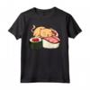 Kawaii Cat Sushi Carino Adorabile - Maglietta divertente per amanti dei gatti e del cibo giapponese - Ideale come regalo unico