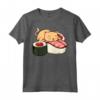 Kawaii Cat Sushi Carino Adorabile - Maglietta divertente per amanti dei gatti e del cibo giapponese - Ideale come regalo unico