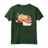 Kawaii Cat Sushi Carino Adorabile - Maglietta divertente per amanti dei gatti e del cibo giapponese - Ideale come regalo unico