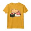 Kawaii Cat Sushi Carino Adorabile - Maglietta divertente per amanti dei gatti e del cibo giapponese - Ideale come regalo unico