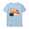 Kawaii Cat Sushi Carino Adorabile - Maglietta divertente per amanti dei gatti e del cibo giapponese - Ideale come regalo unico