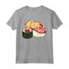 Kawaii Cat Sushi Carino Adorabile - Maglietta divertente per amanti dei gatti e del cibo giapponese - Ideale come regalo unico