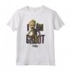 HapTiger Guardians Vol.2 I AM GROOT Cute Angry Maglietta - Official Marvel Apparel for Fans