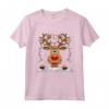 RUDOLPH T-shirt con Renna dal Naso Rosso - Maglietta Babbo Natale per Regalo di Natale Divertente - Ideale per Ragazzi e Ragazze