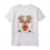 RUDOLPH T-shirt con Renna dal Naso Rosso - Maglietta Babbo Natale per Regalo di Natale Divertente - Ideale per Ragazzi e Ragazze