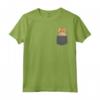 Funny Cat in Pocket Shirt - Unique Gift for Women Men Boy Girl Kids - Lightweight and Classic Design