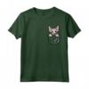 Adorabile Piccolo Gatto Sphynx nella Tasca - T-shirt Divertente per Amanti dei Gatti - Regalo Perfetto per Genitori di Gatti