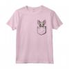 Adorabile Piccolo Gatto Sphynx nella Tasca - T-shirt Divertente per Amanti dei Gatti - Regalo Perfetto per Genitori di Gatti