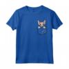Adorabile Piccolo Gatto Sphynx nella Tasca - T-shirt Divertente per Amanti dei Gatti - Regalo Perfetto per Genitori di Gatti
