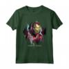 HapTiger Avengers Endgame Iron Man Splatter Maglietta - Officially Licensed Apparel - I am Iron Man Design