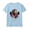 HapTiger Avengers Endgame Iron Man Splatter Maglietta - Officially Licensed Apparel - I am Iron Man Design
