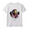 HapTiger Avengers Endgame Iron Man Splatter Maglietta - Officially Licensed Apparel - I am Iron Man Design