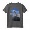 HapTiger Lion King Rafiki Holding Baby Simba Maglietta - Officially Licensed Disney Apparel for Kids - Hakuna Matata Design