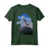 HapTiger Lion King Rafiki Holding Baby Simba Maglietta - Officially Licensed Disney Apparel for Kids - Hakuna Matata Design