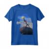 HapTiger Lion King Rafiki Holding Baby Simba Maglietta - Officially Licensed Disney Apparel for Kids - Hakuna Matata Design