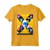 HapTiger X-Men Super Heroes Illustration Mutant and Proud Maglietta - Official X-Men Merchandise for Men, Women, Boys, and Girls