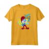 HapTiger Pitufos Papa Smurf The Smurf is the Limit Maglietta - Officially Licensed Cartoon T-shirt for Fans