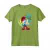 HapTiger Pitufos Papa Smurf The Smurf is the Limit Maglietta - Officially Licensed Cartoon T-shirt for Fans