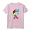 HapTiger Pitufos Papa Smurf The Smurf is the Limit Maglietta - Officially Licensed Cartoon T-shirt for Fans