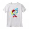 HapTiger Pitufos Papa Smurf The Smurf is the Limit Maglietta - Officially Licensed Cartoon T-shirt for Fans
