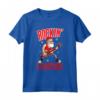 Rockin Natale Vacanze Abbigliamento - Regali Chitarra Band Player Maglietta - Ideale per le Feste Invernali e come Regalo di Natale