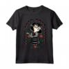 HapTiger Pixar Incredibles Edna Never Look Back Tattoo Maglietta - Officially Licensed Apparel for Fans