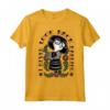 HapTiger Pixar Incredibles Edna Never Look Back Tattoo Maglietta - Officially Licensed Apparel for Fans