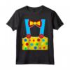 Clown Costume Bambini Bambini Uomini Donne - Halloween Circus Maglietta - Matching Outfits for Family and Friends