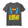 Clown Costume Bambini Bambini Uomini Donne - Halloween Circus Maglietta - Matching Outfits for Family and Friends