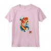 Koi Fish Carpa Giapponese - Design in Timbro Kanji - Maglietta Leggera con Maniche Doppia Cucitura