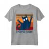 Cat Poop Poop Madafakas - Crazy Cat I Pooped Today Regali Maglietta - Funny Cat Lover Gift for Birthday or Christmas