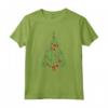 HapTiger Mickey & Friends Red and Green Christmas Tree Holiday Maglietta - Festive Disney Tee for the Whole Family