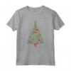 HapTiger Mickey & Friends Red and Green Christmas Tree Holiday Maglietta - Festive Disney Tee for the Whole Family