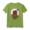 HapTiger Halloween Demogorgon Jack O' Lantern Maglietta - Official Stranger Things Apparel - Trick Or Treat Upside Down Seasonal Shirt