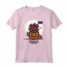 HapTiger Halloween Demogorgon Jack O' Lantern Maglietta - Official Stranger Things Apparel - Trick Or Treat Upside Down Seasonal Shirt