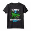 Rawr I'm 2 Birthday Boy - Dinosauro 2° Compleanno T Rex Gift Maglietta - Ideale per Bambini Appassionati di Dinosauri del 2017