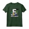 Minecraft Group Shot Happy 6th Birthday Maglietta - Officially Licensed Apparel for Kids - 21MCFT00033A-001