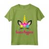 Bambino Unicorno Sorella Maggiore 2021 T-Shirt Fantastiche Regalo - Ideale per Bambine Promosse a Sorelle Maggiori - Perfetto per Nascite e Baby Shower