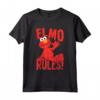 HapTiger Elmo Rules Maglietta - Licenza Ufficiale - Taglie Unisex per Adulti e Donne - Ideale come Regalo