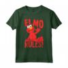 HapTiger Elmo Rules Maglietta - Licenza Ufficiale - Taglie Unisex per Adulti e Donne - Ideale come Regalo