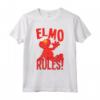 HapTiger Elmo Rules Maglietta - Licenza Ufficiale - Taglie Unisex per Adulti e Donne - Ideale come Regalo