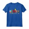 HapTiger Eat The Universe Avengers Summer Popsicles Maglietta - Official Superhero Graphic Tee for Men, Women, Boys, and Girls