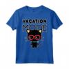HapTiger Chococat Vacanza Modalità Maglietta - Licenza Ufficiale Apparel per Appassionati