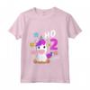 Maglietta Compleanno 2 Anni Bimba e Bimbo - Fantastico Regalo per il Secondo Compleanno - Stampa Unicorno